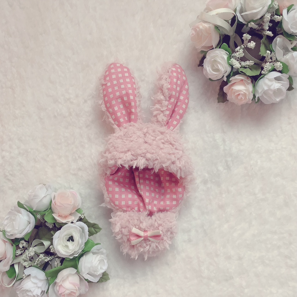 ぬいぐるみ用ウサギグルミ(色:シェリーピンク)