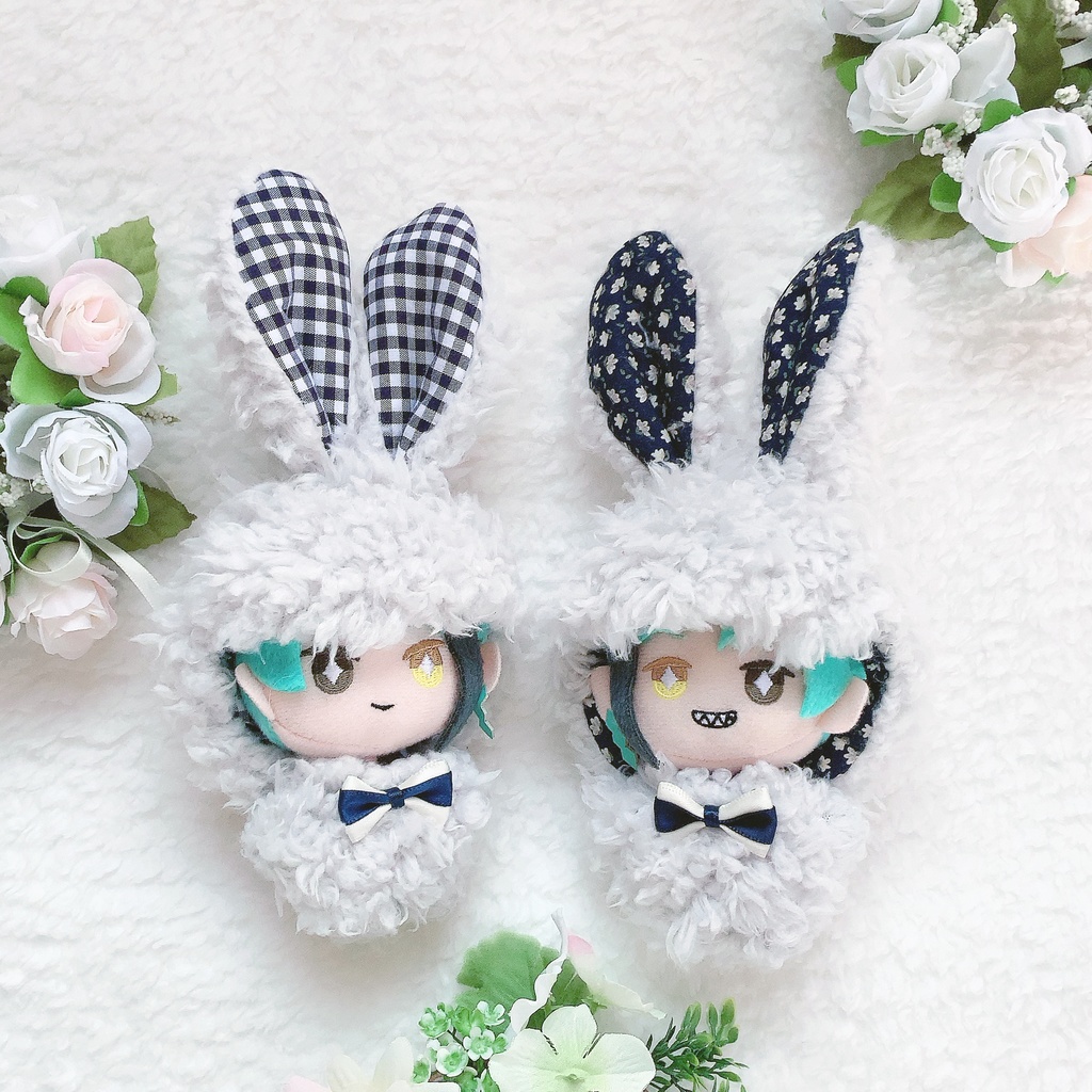 ぬいぐるみ用ウサギグルミ(ライトグレー)