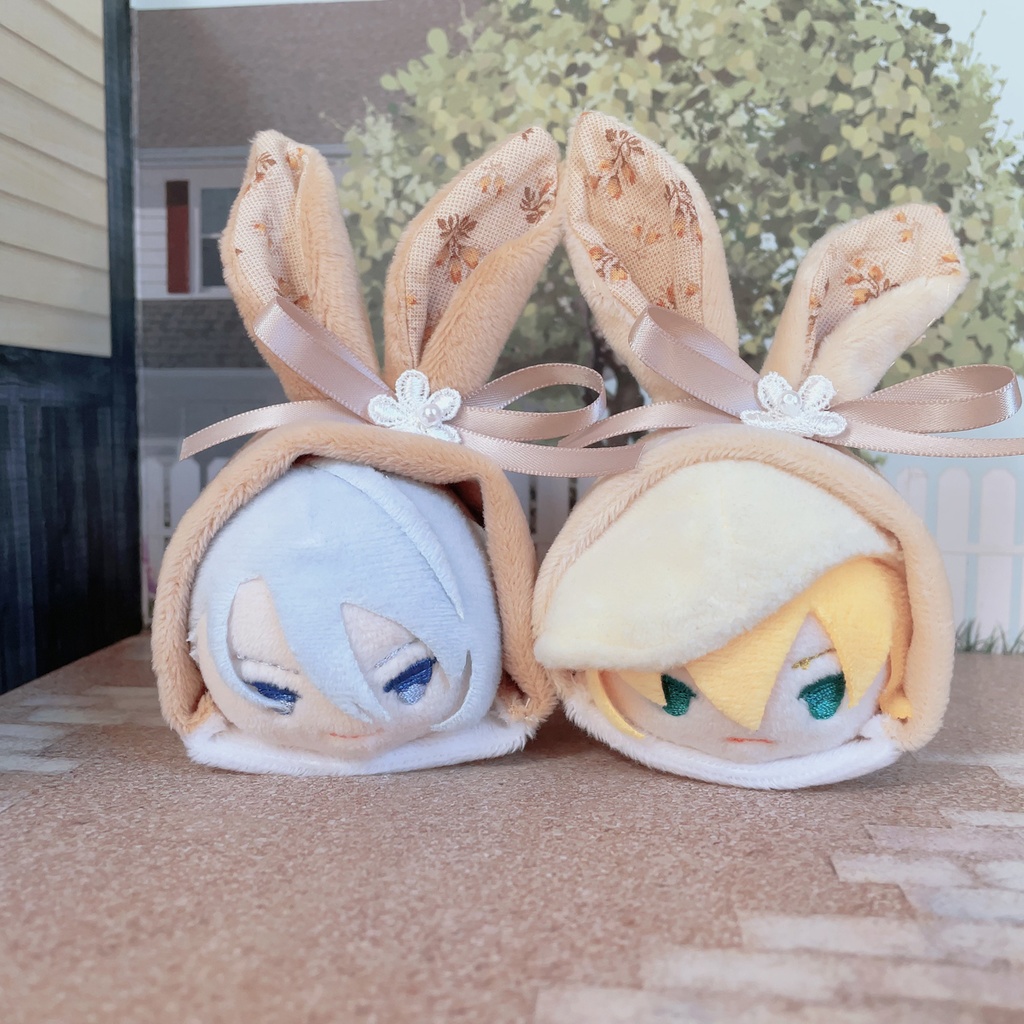 もちマス用着ぐるみ 茶系ウサギ