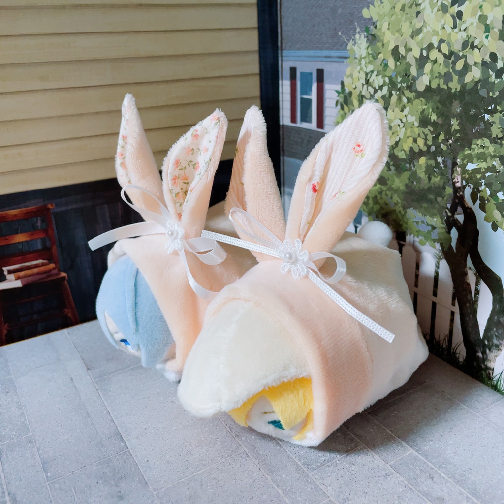 もちマス用着ぐるみ(ペールオレンジ)