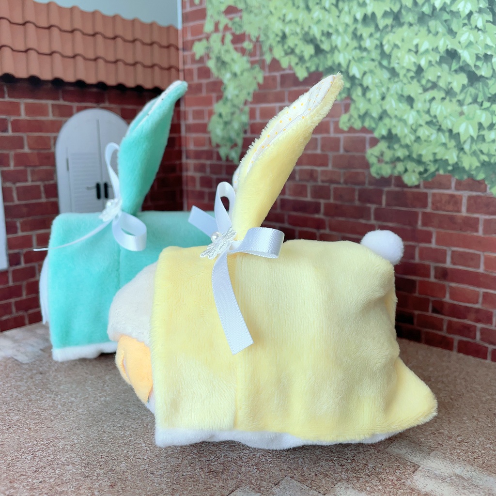 もちマス用着ぐるみ(ミントグリーン&ライトイエロー)