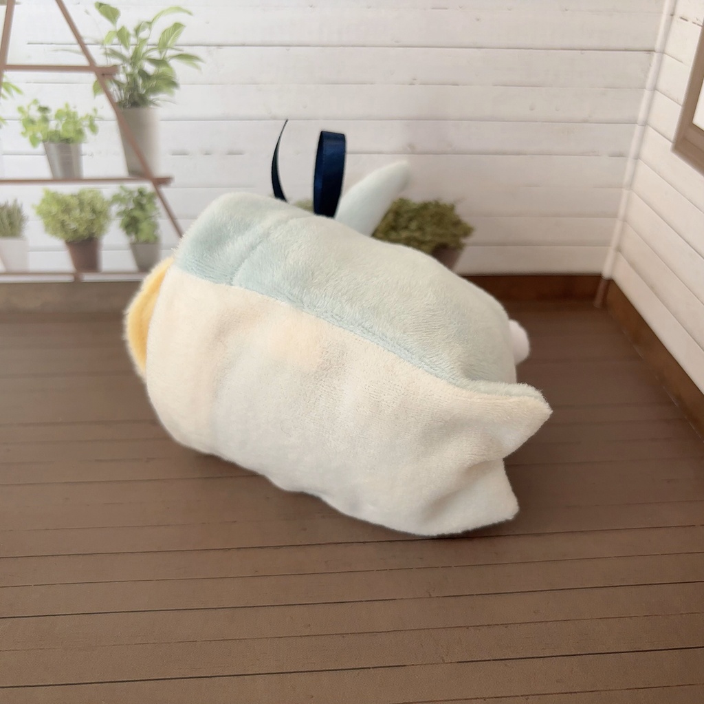 もちもちマスコット用ウサギの着ぐるみ(サックス)