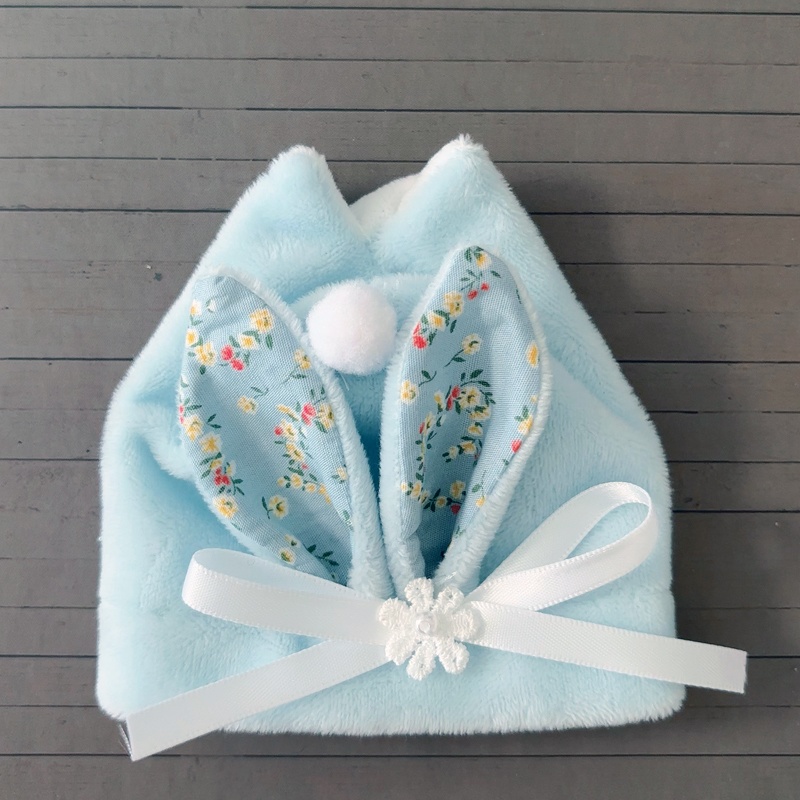 もちもちマスコット用ウサギの着ぐるみ(サックス)