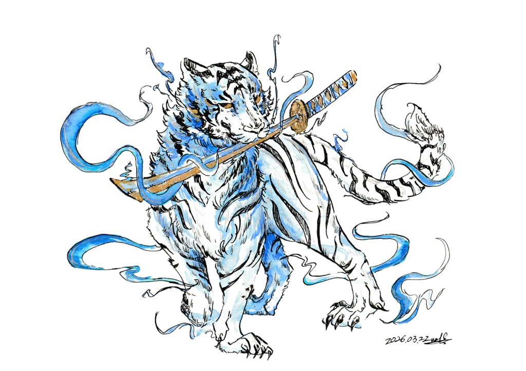 白虎-White tiger -