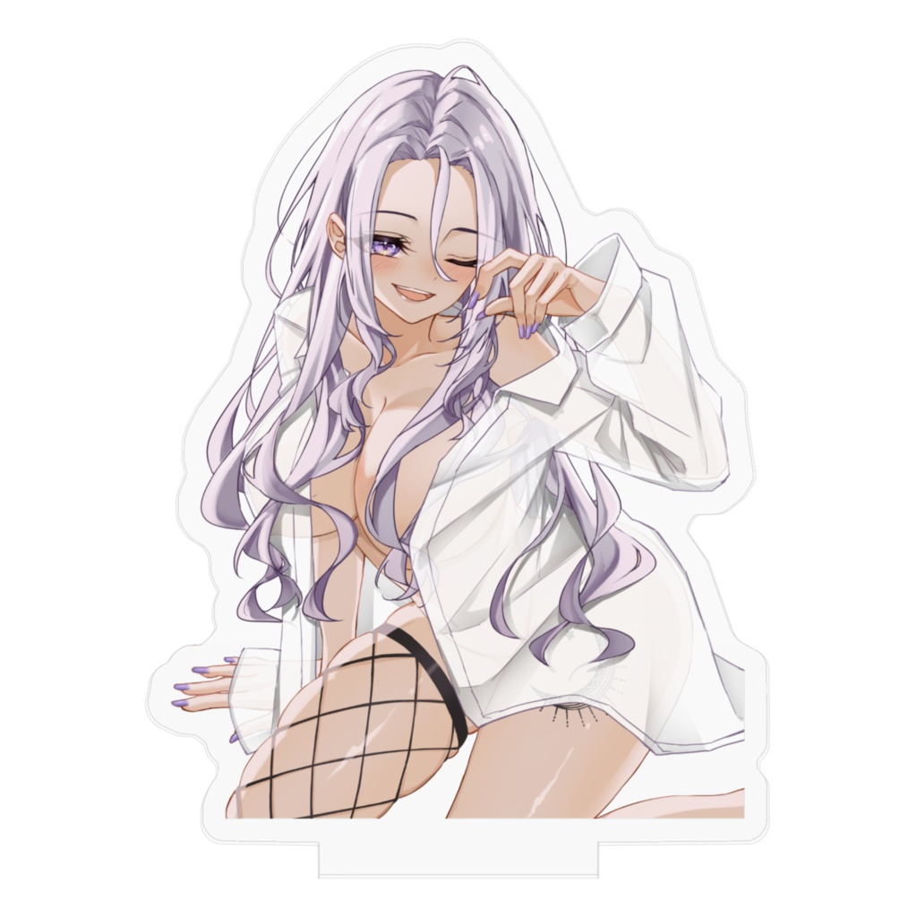 おはようシャツアクリルスタンド(70mm×70mm)