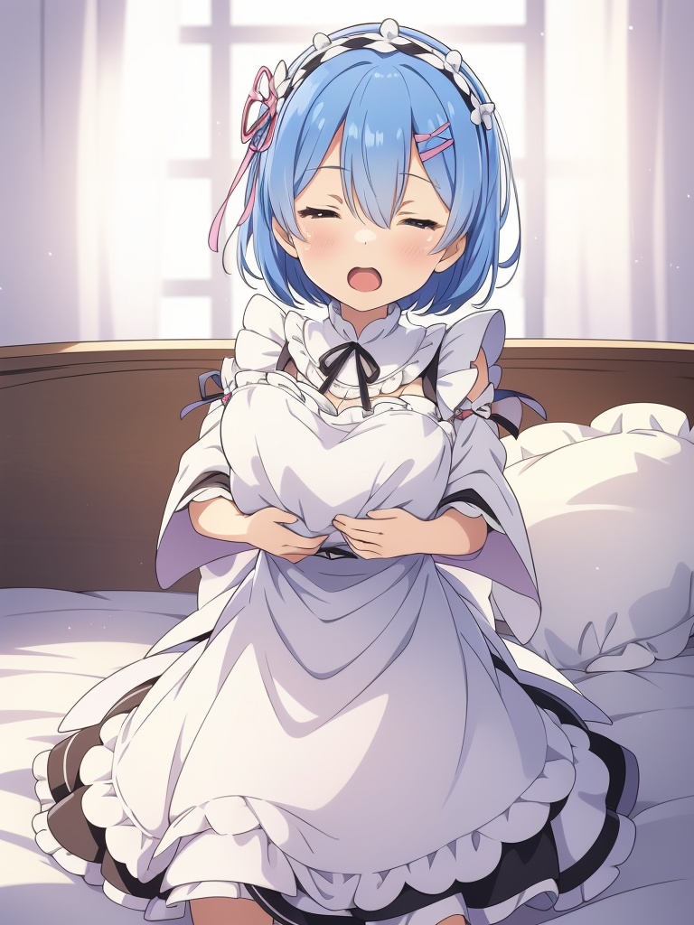 レムの可愛いイラスト集 – Rem Cute Illustration Pack (36 images)
