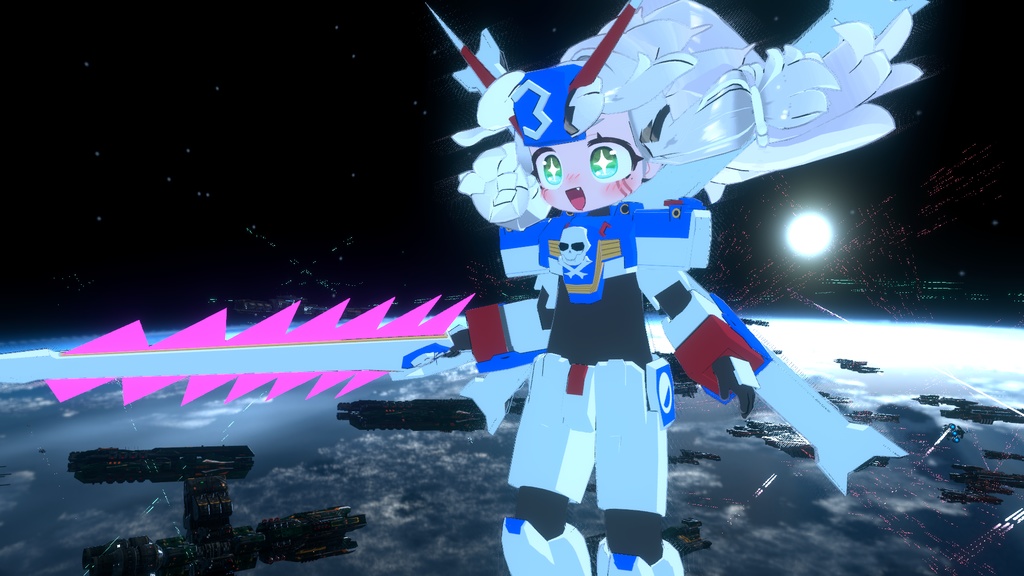 【MA対応】宇宙海賊なガ〇ダムコスセット