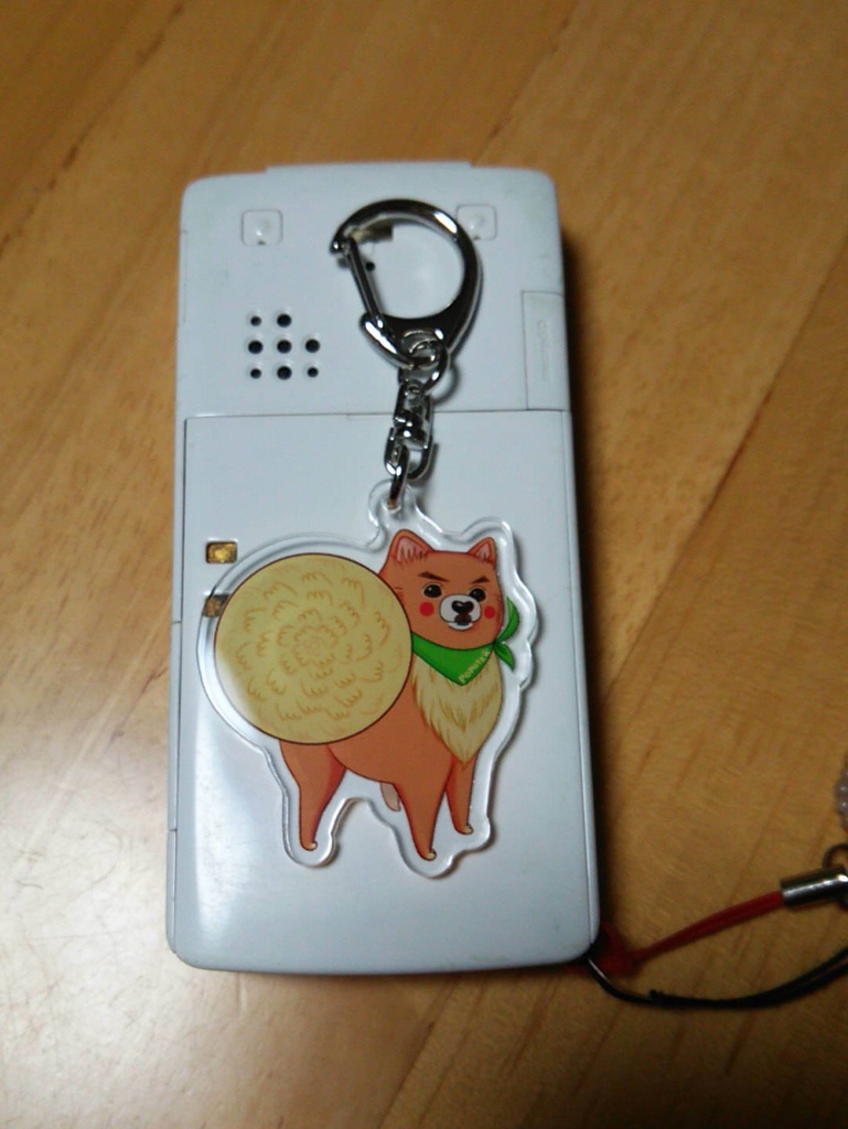 ポポ太アクリルキーホルダー