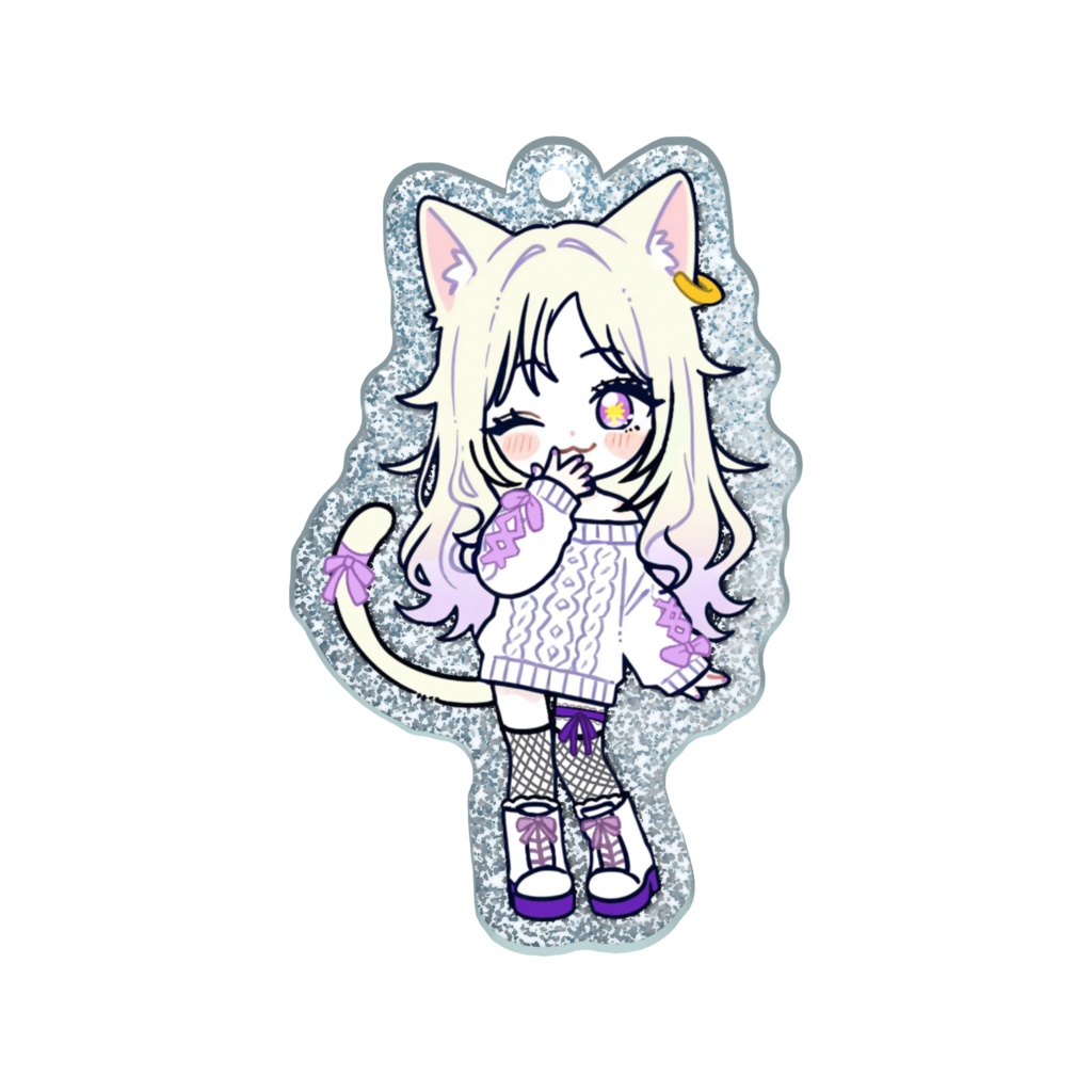 なーさんとお出かけアクキー（ウィンクver.）