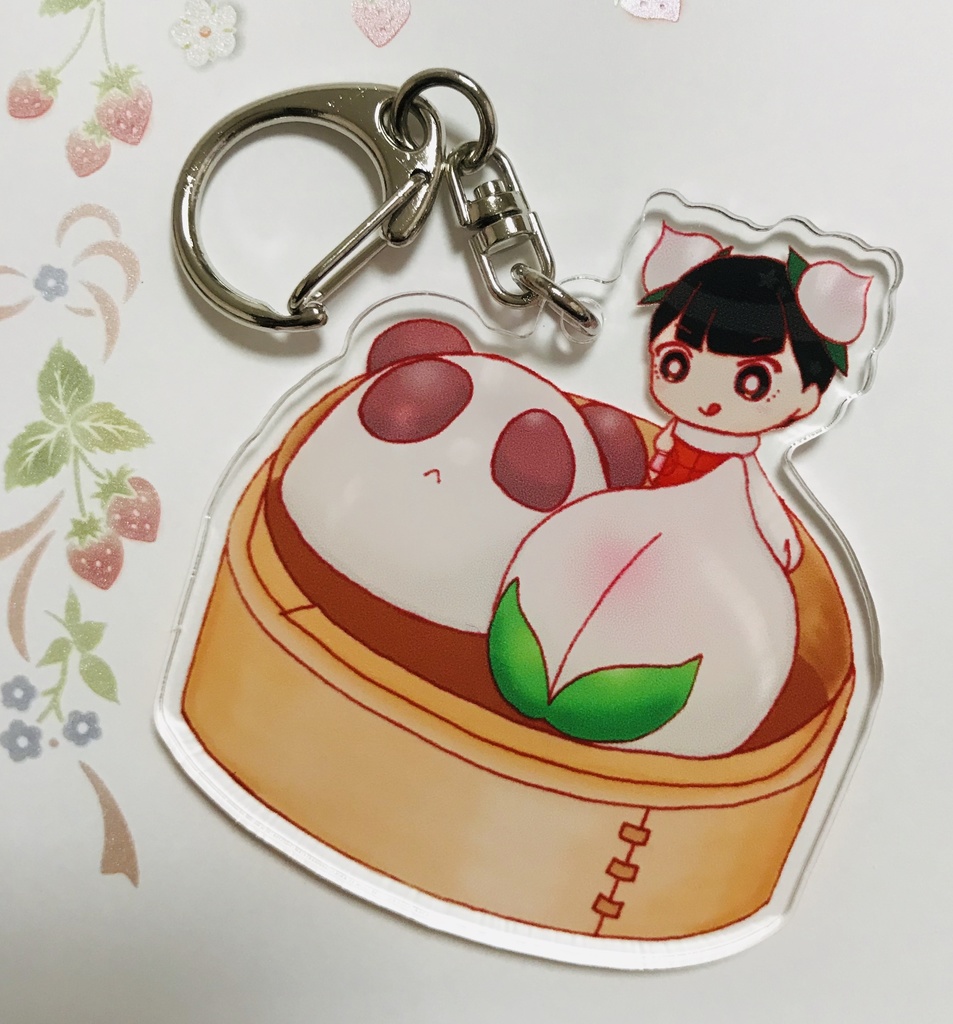 サン×飲茶🍑アクリルキーホルダー
