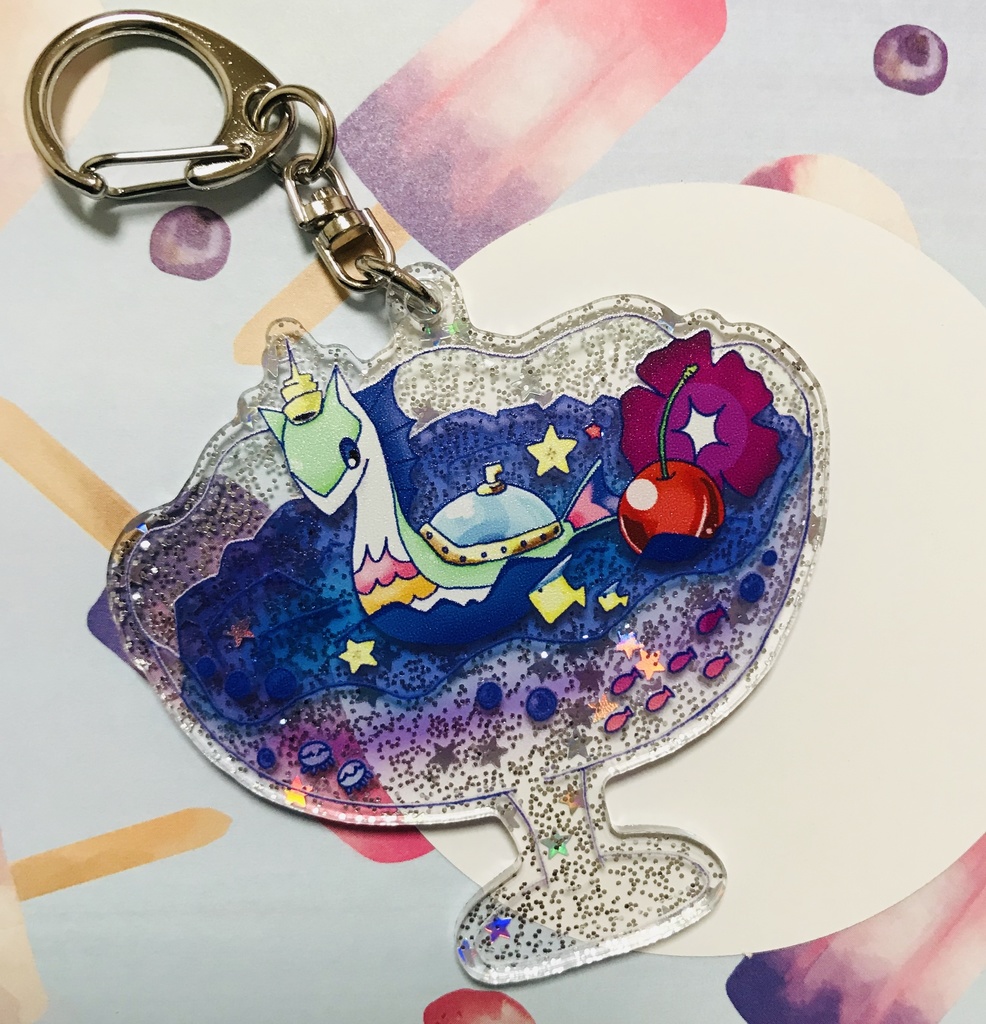 セイル×ゼリー💙アクリルキーホルダー