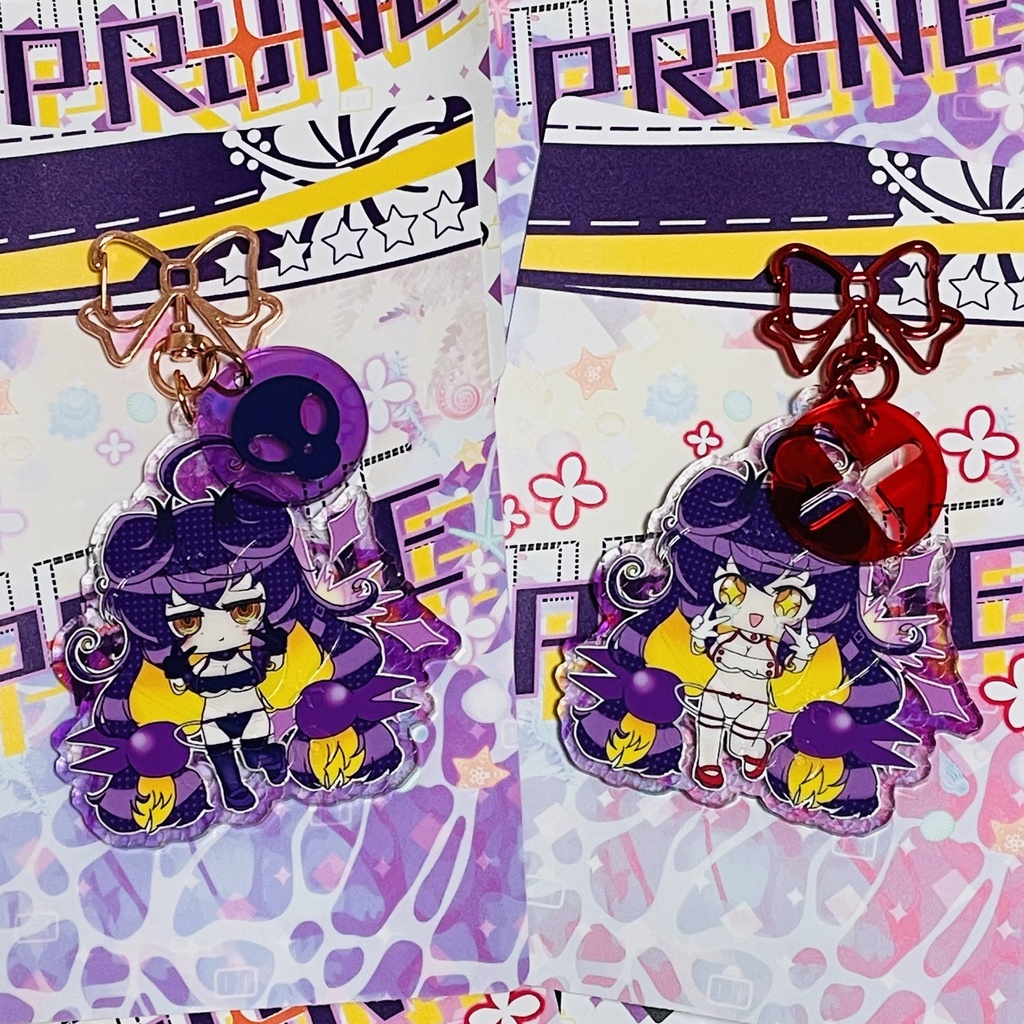 ＼働けプルるん！／いやしのナース水着🌺両面アクキー 2種セット