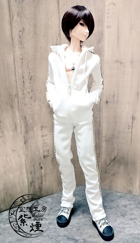 Smart Doll セットアップジャージ白×白