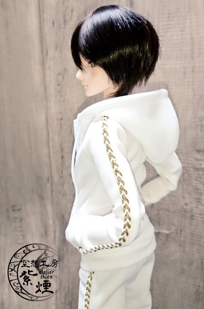 Smart Doll セットアップジャージ白×白