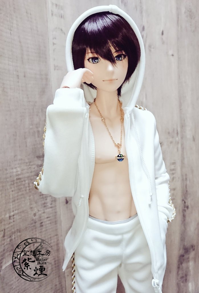 Smart Doll セットアップジャージ白×白