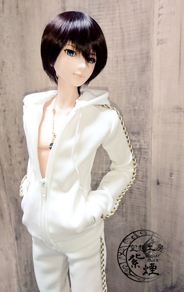 Smart Doll セットアップジャージ白×白