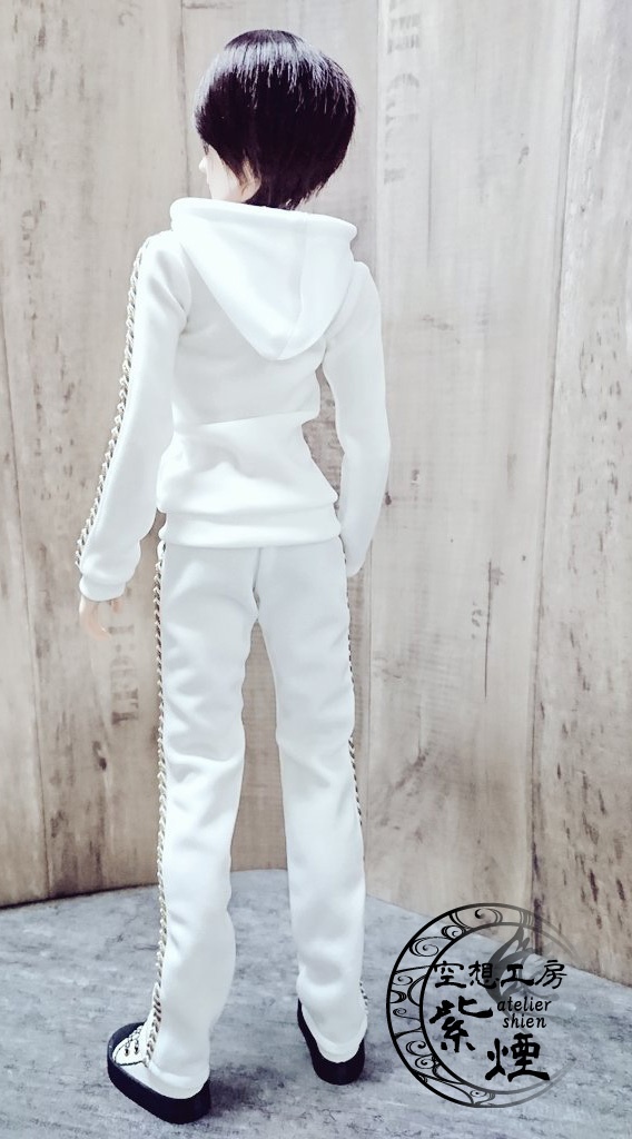 Smart Doll セットアップジャージ白×白