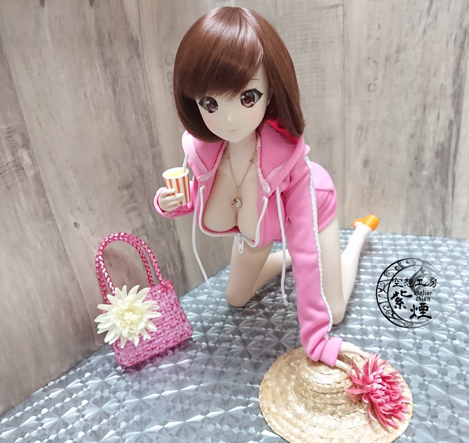 Smart Doll タイトシルエットジャージ ピンク