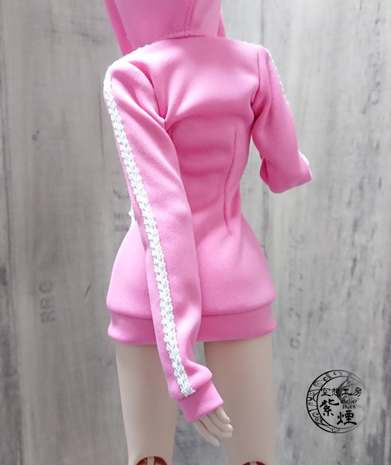 Smart Doll タイトシルエットジャージ ピンク