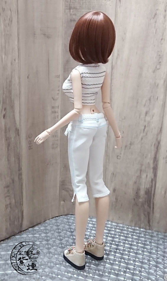 Smart Doll カラーステッチ七分丈パンツセット 渚