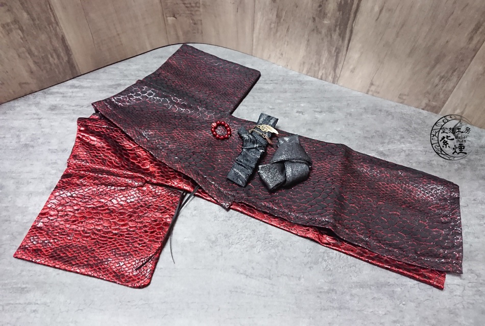 Smart Doll メンズ艶浴衣 赤×黒