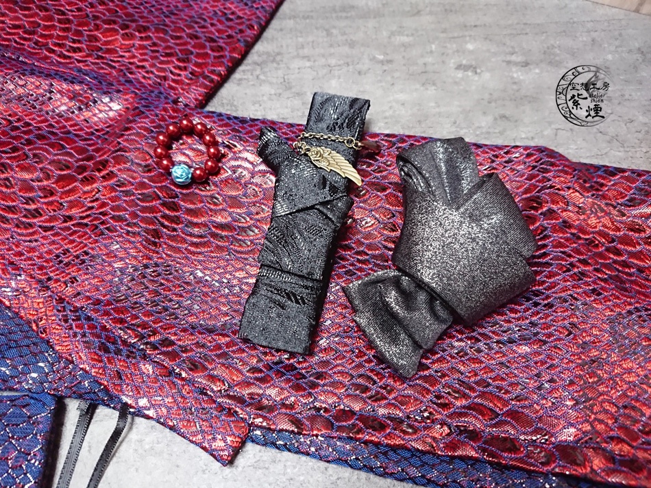 Smart Doll メンズ艶浴衣 青×赤