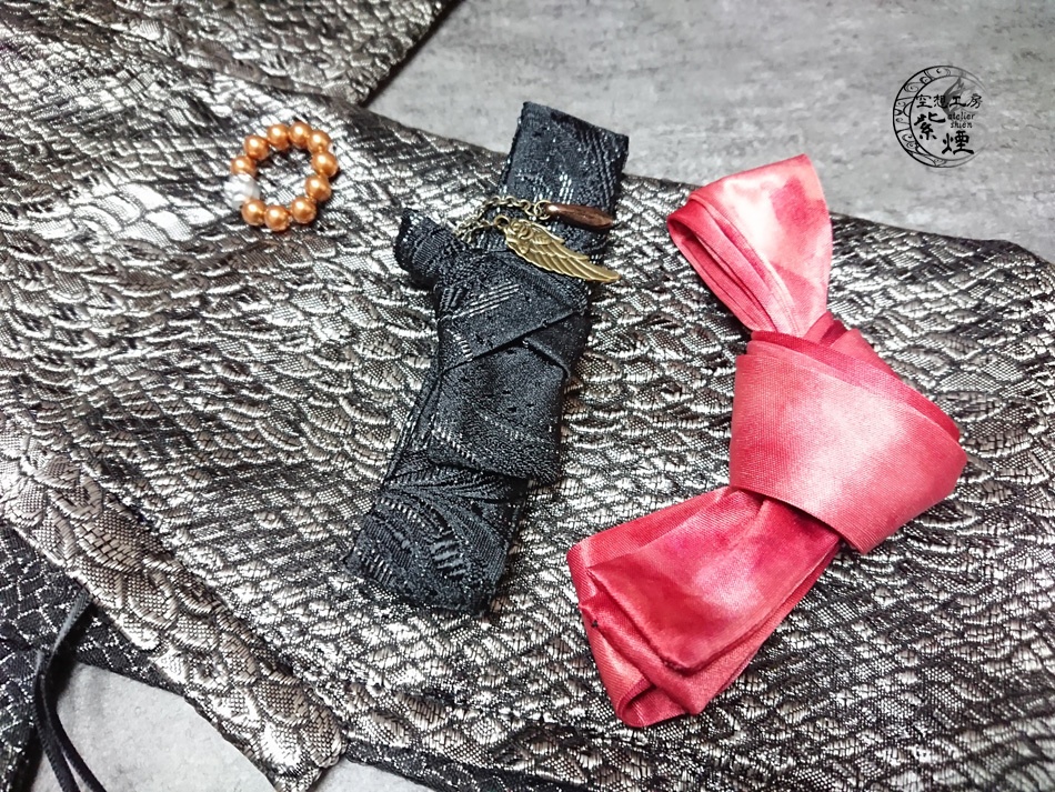 Smart Doll メンズ艶浴衣 黒×銀