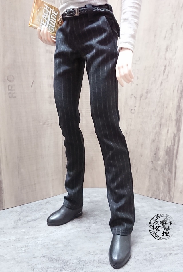 Smart Doll スラックス風パンツ ストライプ