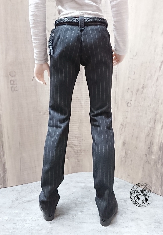Smart Doll スラックス風パンツ ストライプ