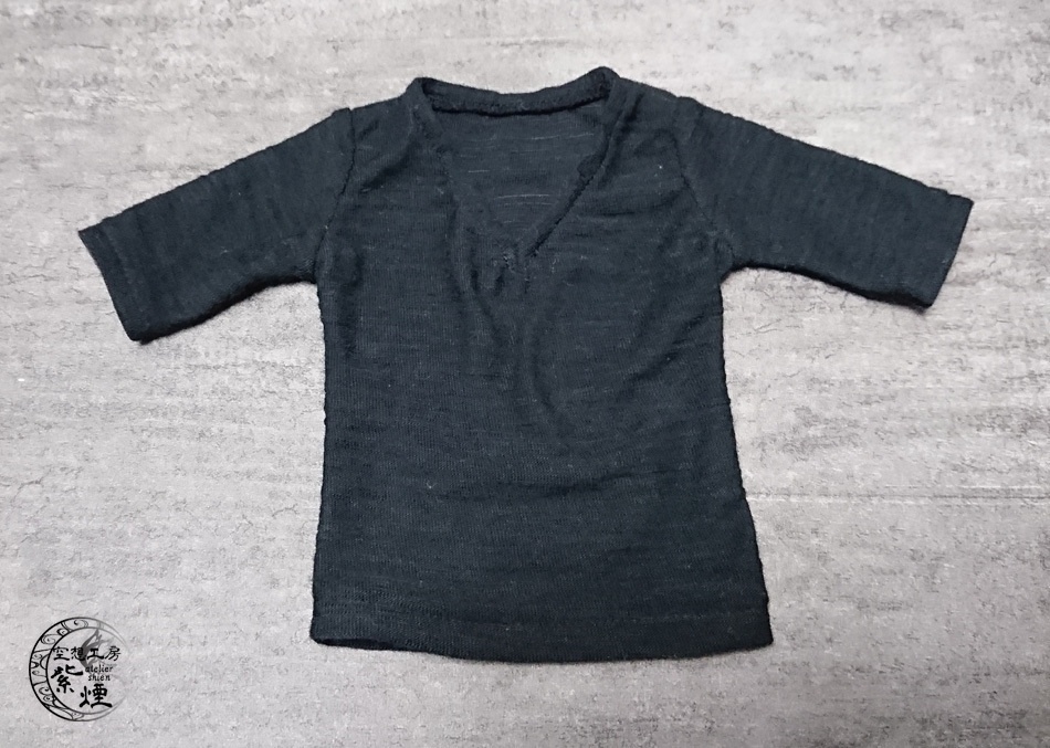 Smart Doll スラブ織Vネックカットソー