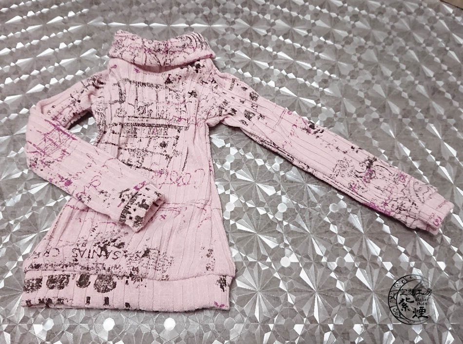 Smart Doll リブニットワンピース コクーンシルエット