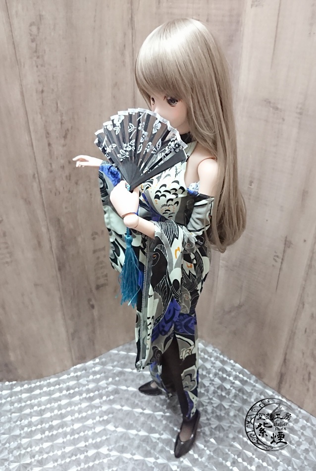 ※終了※ Smart Doll オリエンタル風ワンピース 蒼 (限定)