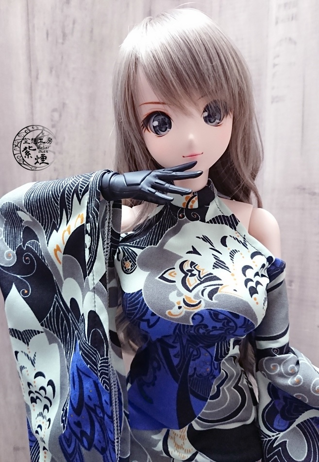 ※終了※ Smart Doll オリエンタル風ワンピース 蒼 (限定)