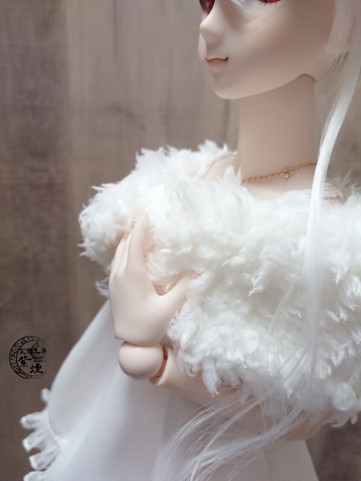 Smart Doll ファーショール (マグネット留め)