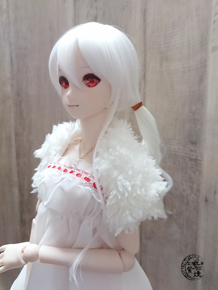 Smart Doll ファーショール (マグネット留め)