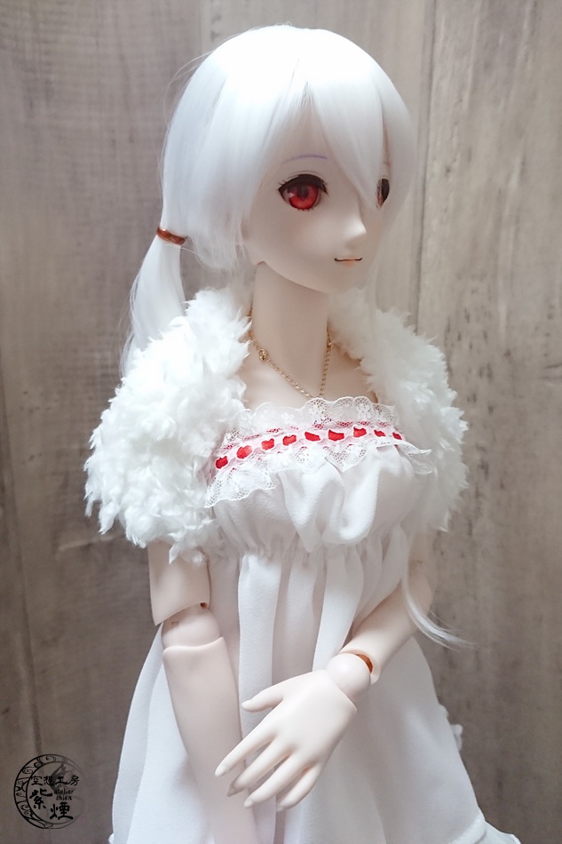 Smart Doll ファーショール (マグネット留め)