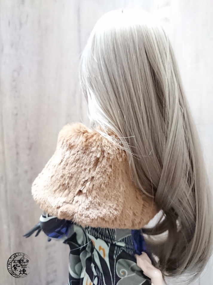 Smart Doll ファーショール (マグネット留め)