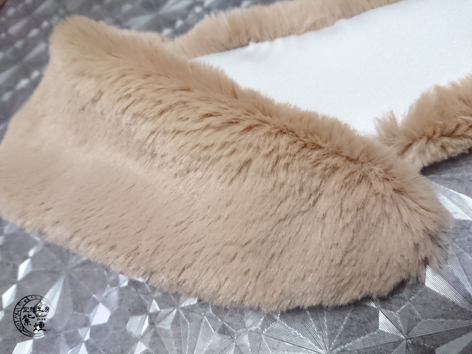 Smart Doll ファーショール (マグネット留め)