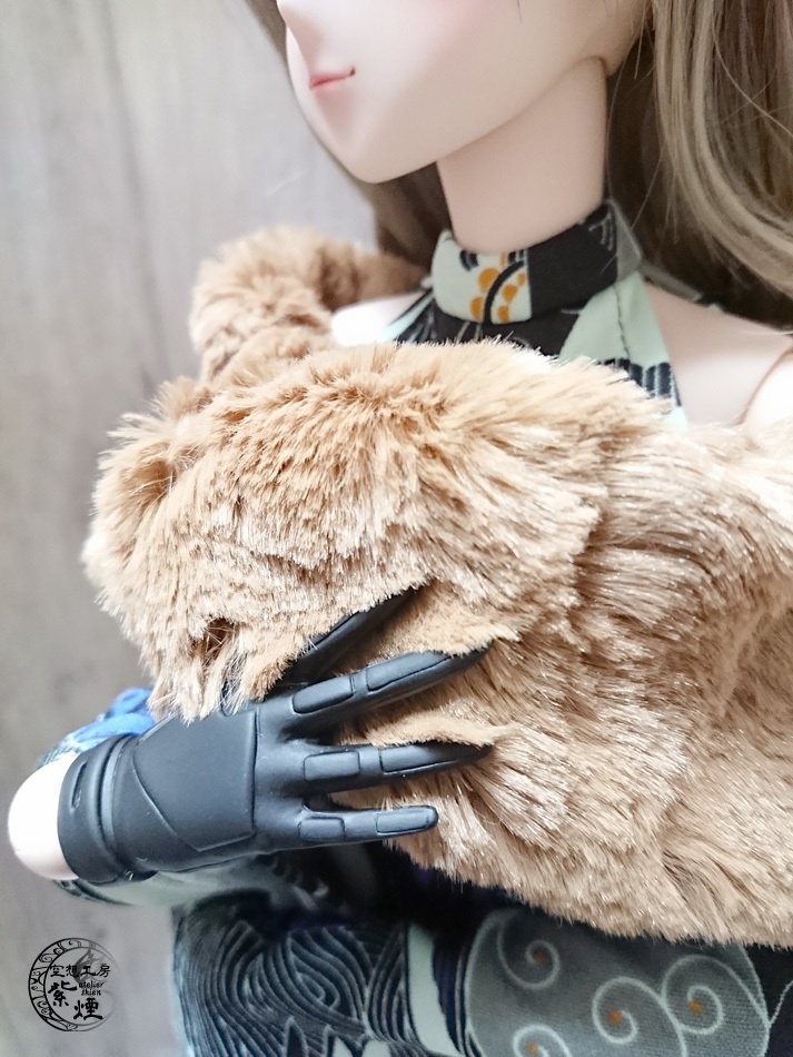 Smart Doll　ファーショール　(マグネット留め)