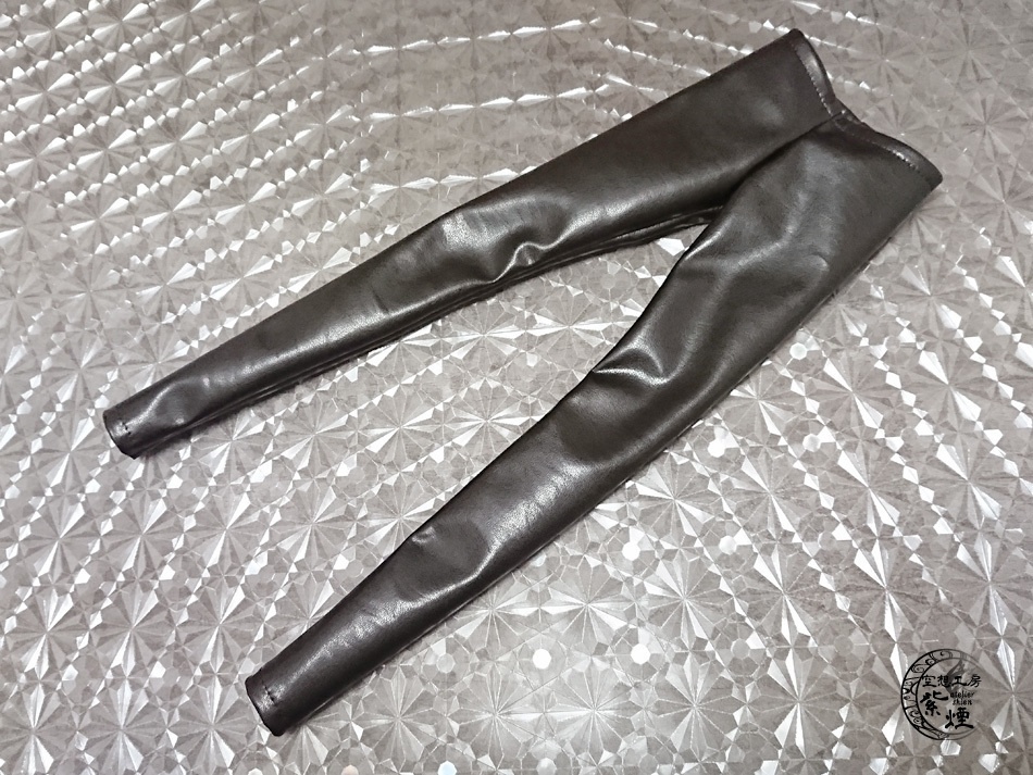 レギンスパンツ フェイクレザーブラック:Smart Doll・DD・DDdy用