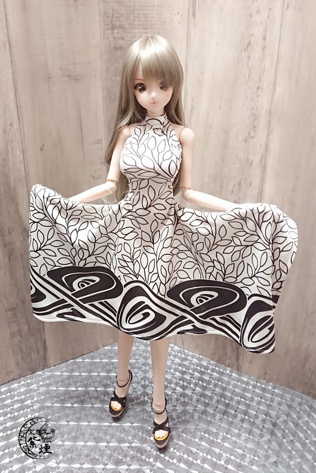 ※終了※ Smart Doll イレギュラーヘムラインワンピース ボタニカル (限定)