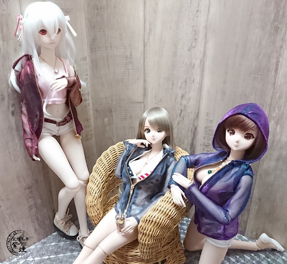 Smart Doll ラッシュガード&ショートパンツセット