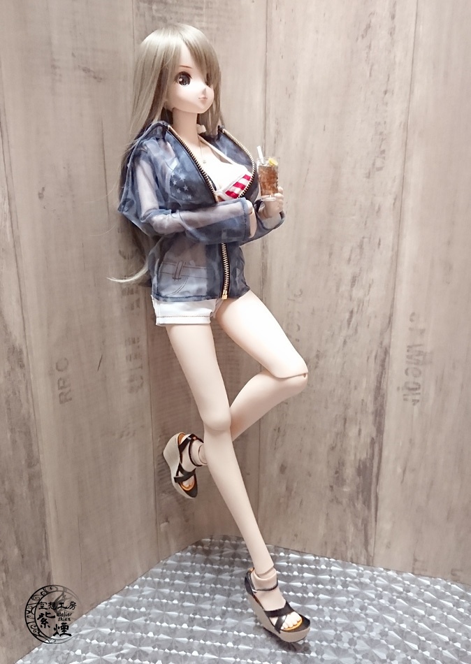 Smart Doll ラッシュガード&ショートパンツセット