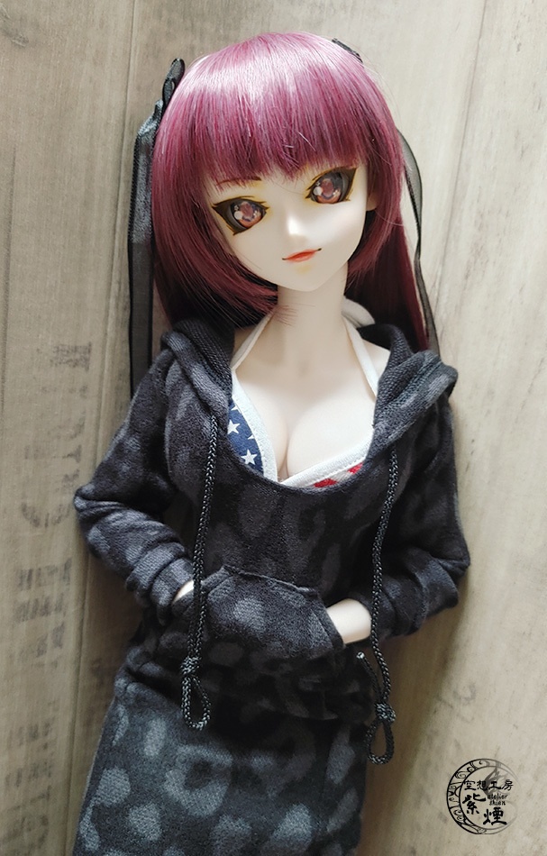 Smart Doll ニットロングワンピース レオパード
