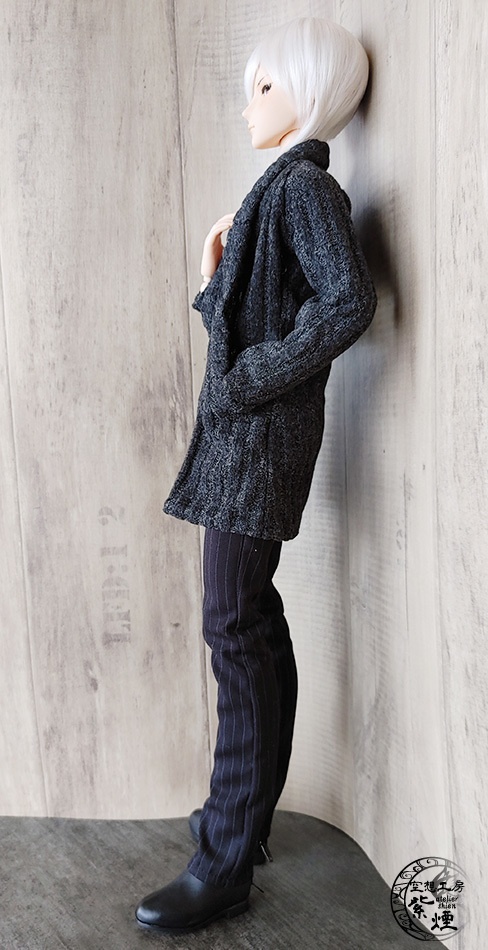 ※終了※ Smart Doll ニットカーディガン ダークグレー