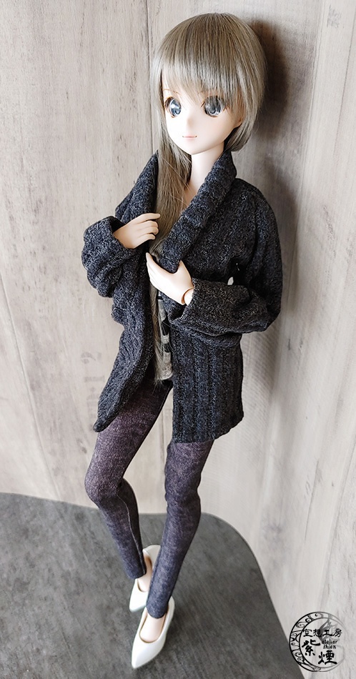 ※終了※ Smart Doll ニットカーディガン ダークグレー