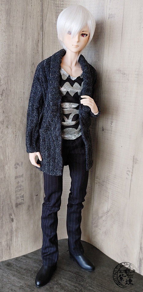 ※終了※ Smart Doll ニットカーディガン ダークグレー