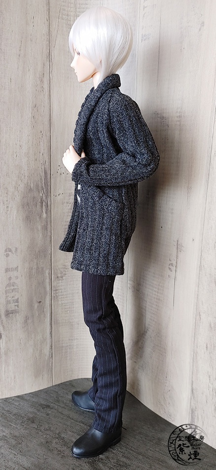 ※終了※ Smart Doll ニットカーディガン ダークグレー