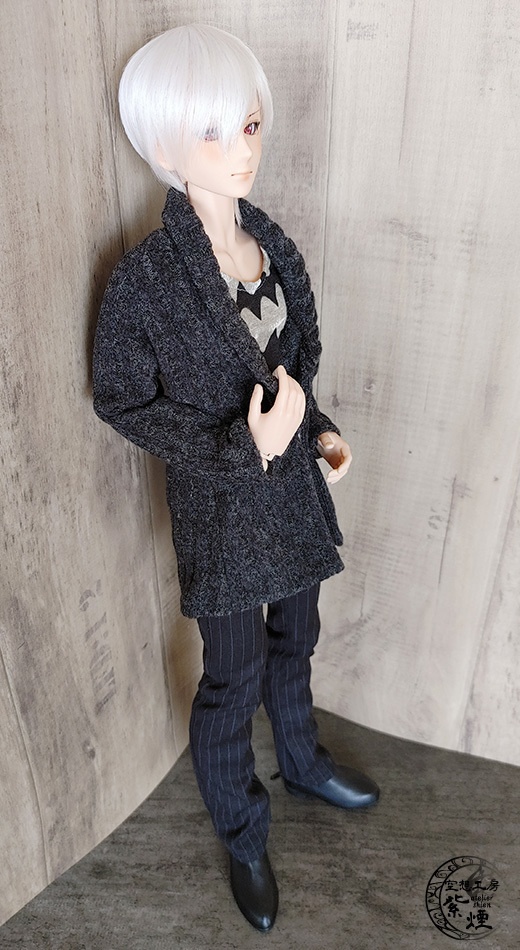 ※終了※ Smart Doll ニットカーディガン ダークグレー