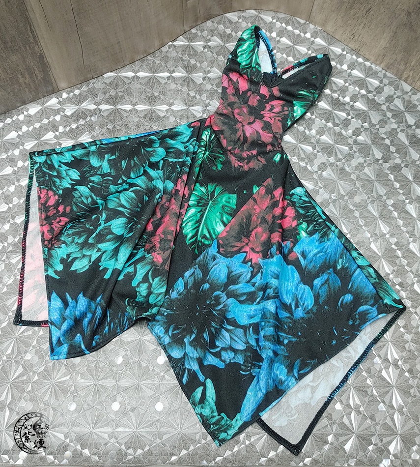 ※終了※ Smart Doll イレギュラーヘムラインワンピース ボタニカルver3 "ミッドナイトフラワー" (限定)